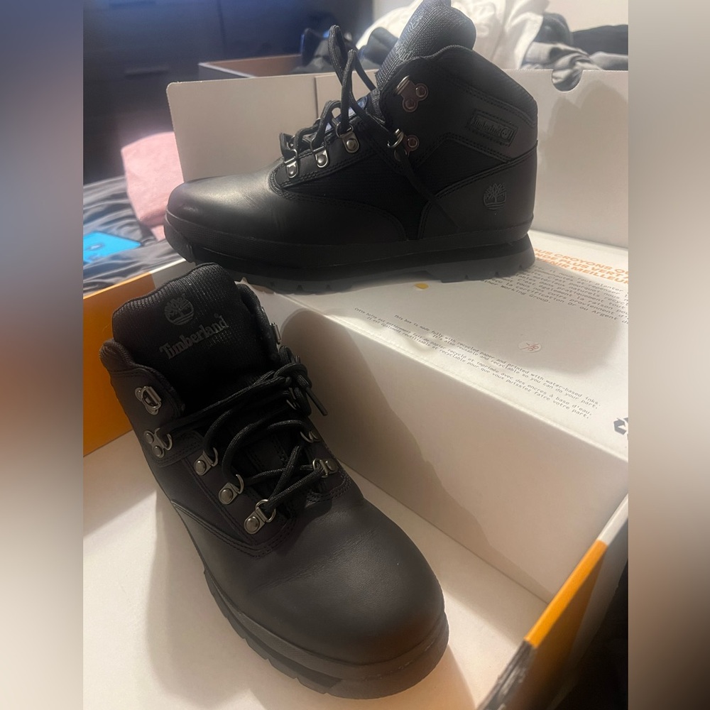Timberland Mid Hiker Black size 6